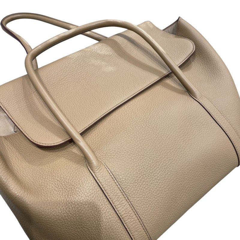 HERMES 愛馬仕 MARTIN MARGIELA時期 托特包 皮革 拿鐵色-10