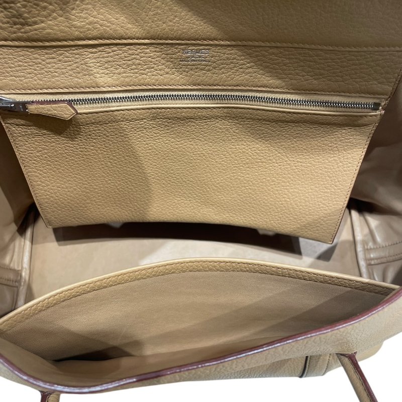 HERMES 愛馬仕 MARTIN MARGIELA時期 托特包 皮革 拿鐵色-11