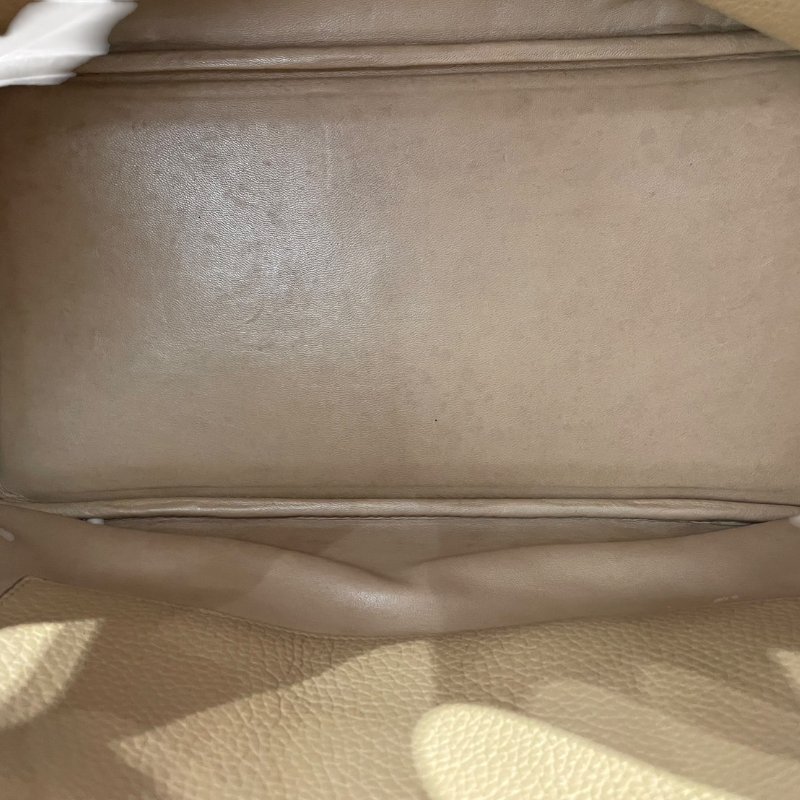 HERMES 愛馬仕 MARTIN MARGIELA時期 托特包 皮革 拿鐵色-12