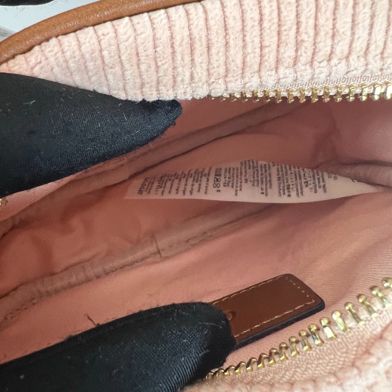 全新品 CHLOE 粉紅色相機包-5