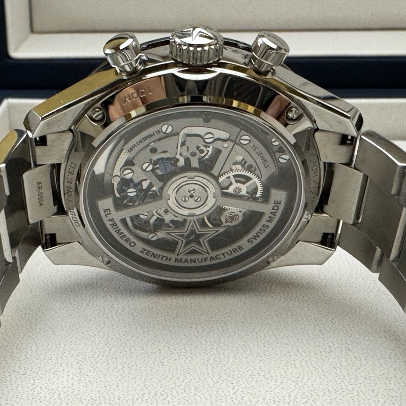 Zenith 真力時 Chronomaster Sport 白面 El Primero三色計時｜盒單齊全-2