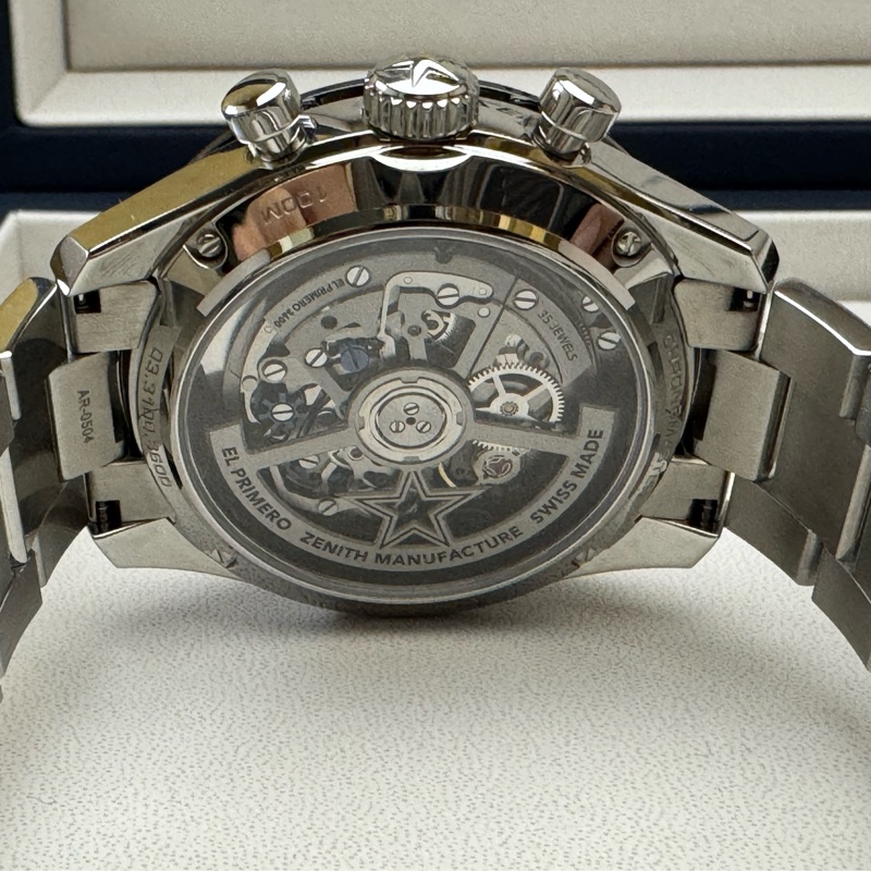 Zenith 真力時 Chronomaster Sport 白面 El Primero三色計時｜盒單齊全-6