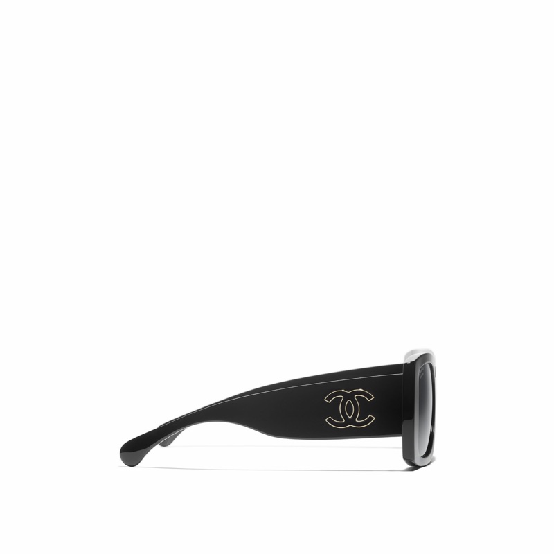 Chanel 女士 全框太陽鏡53 均碼碼橋寬: 2.1cm; 鏡腿長: 14cm; 鏡片直徑: 5.3cm-2