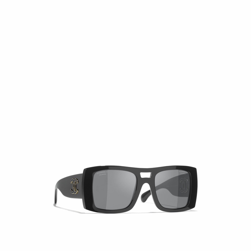 Chanel 女士 全框太陽鏡53 均碼碼橋寬: 2.1cm; 鏡腿長: 14cm; 鏡片直徑: 5.3cm-3