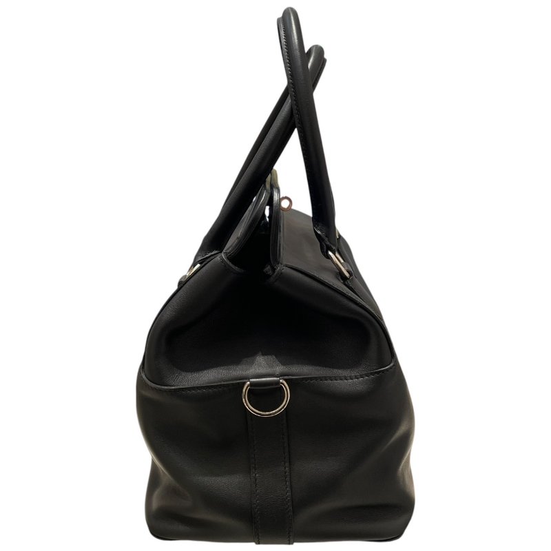 HERMES 愛馬仕 TOOLBOX 26 兩用包 皮革 黑色 銀釦-4