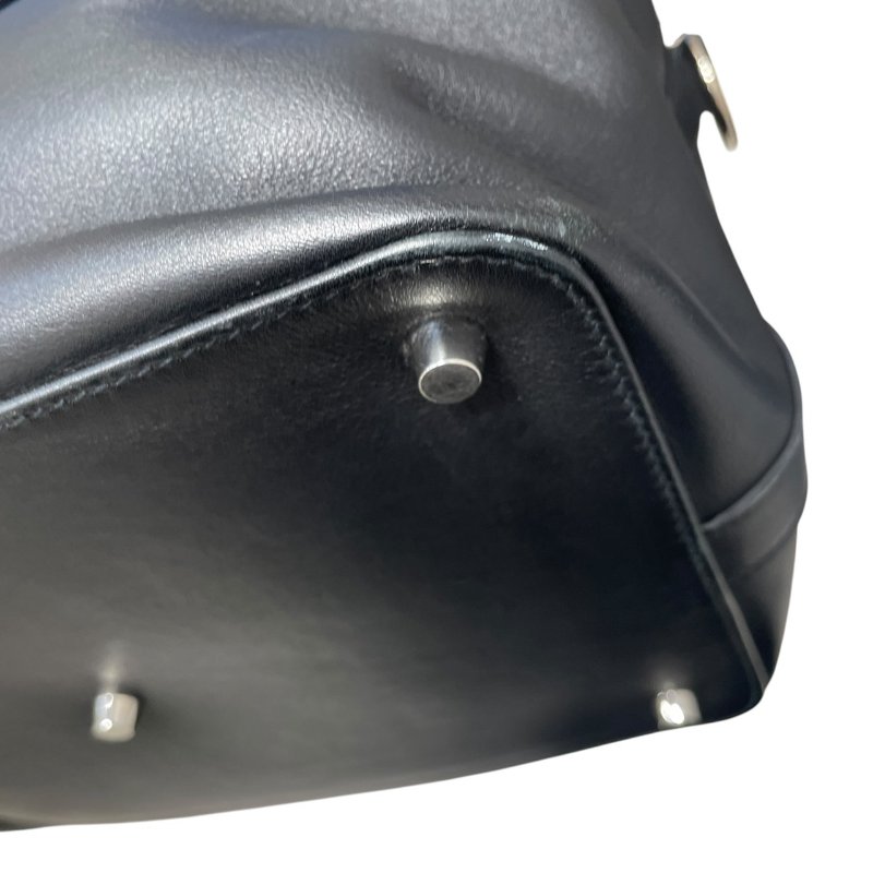 HERMES 愛馬仕 TOOLBOX 26 兩用包 皮革 黑色 銀釦-9