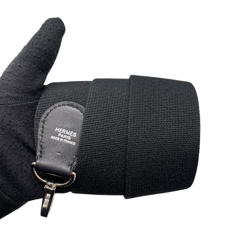 HERMES 愛馬仕 TOOLBOX 26 兩用包 皮革 黑色 銀釦-13