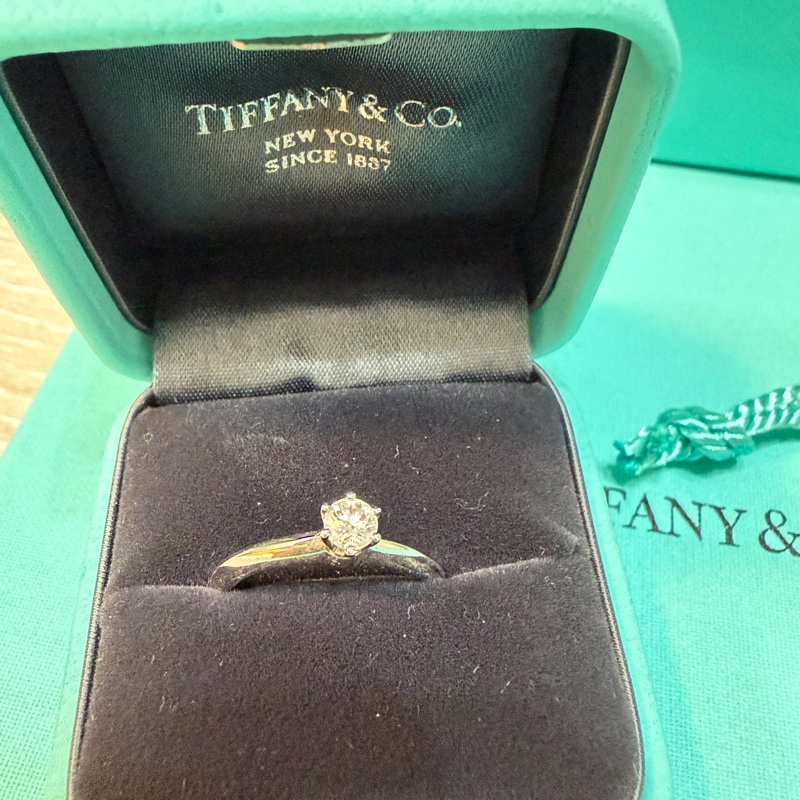 Tiffany&Co. 六爪鑽戒💍0.19carat-7