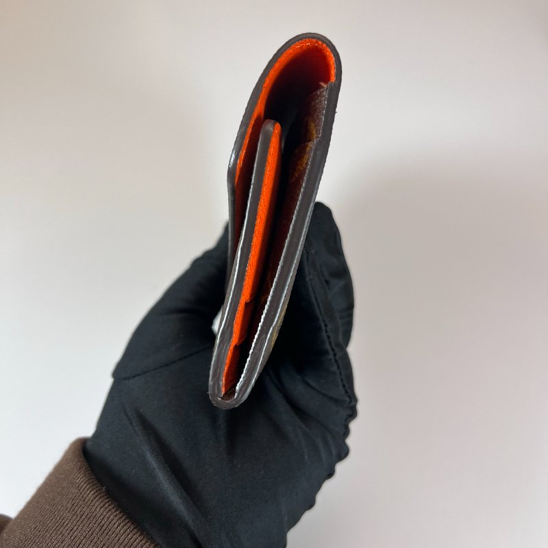 LV M60707  老花Josephine信封長夾 橘豆豆-3