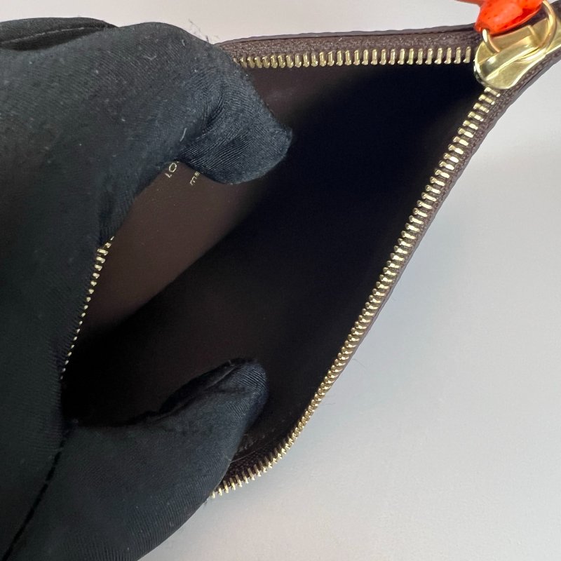 LV M60707  老花Josephine信封長夾 橘豆豆-10