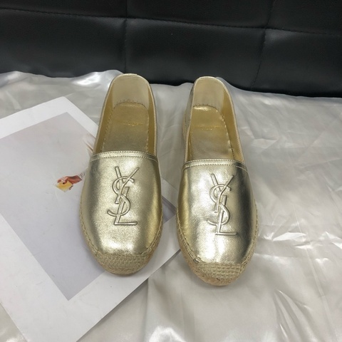 99新ysl 聖羅蘭 帆布漁夫鞋，36碼 無附件