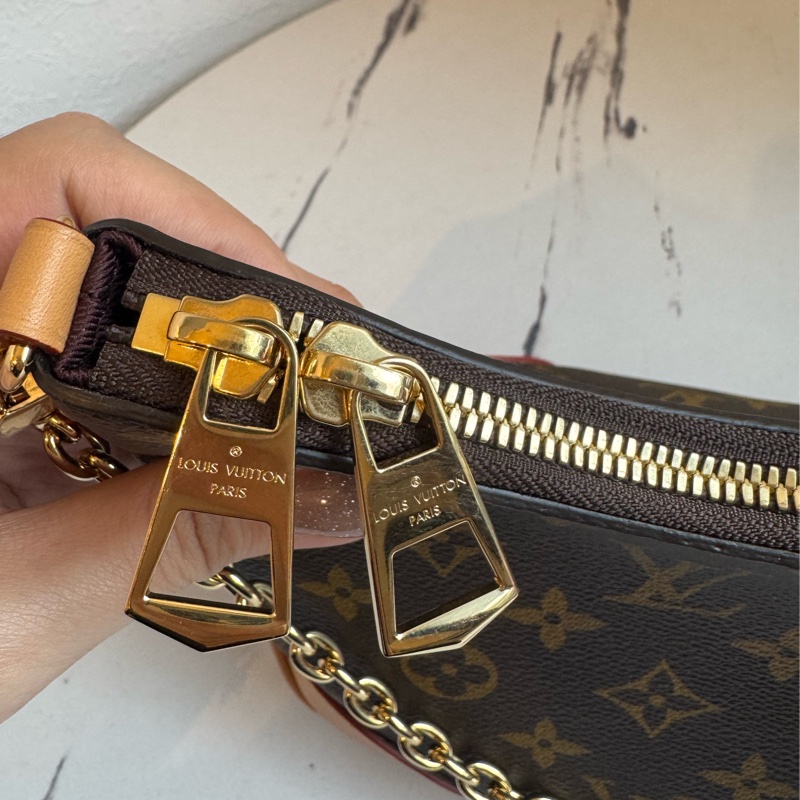 LV M45832花紋牛角包-15