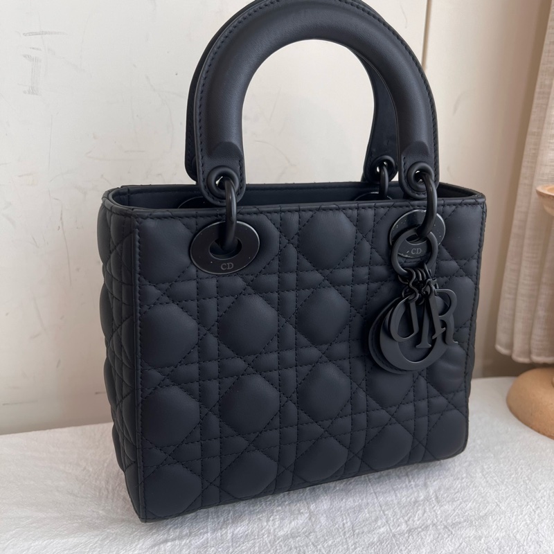 ෆ Dior 四格黛妃 黑色🈶保卡-6