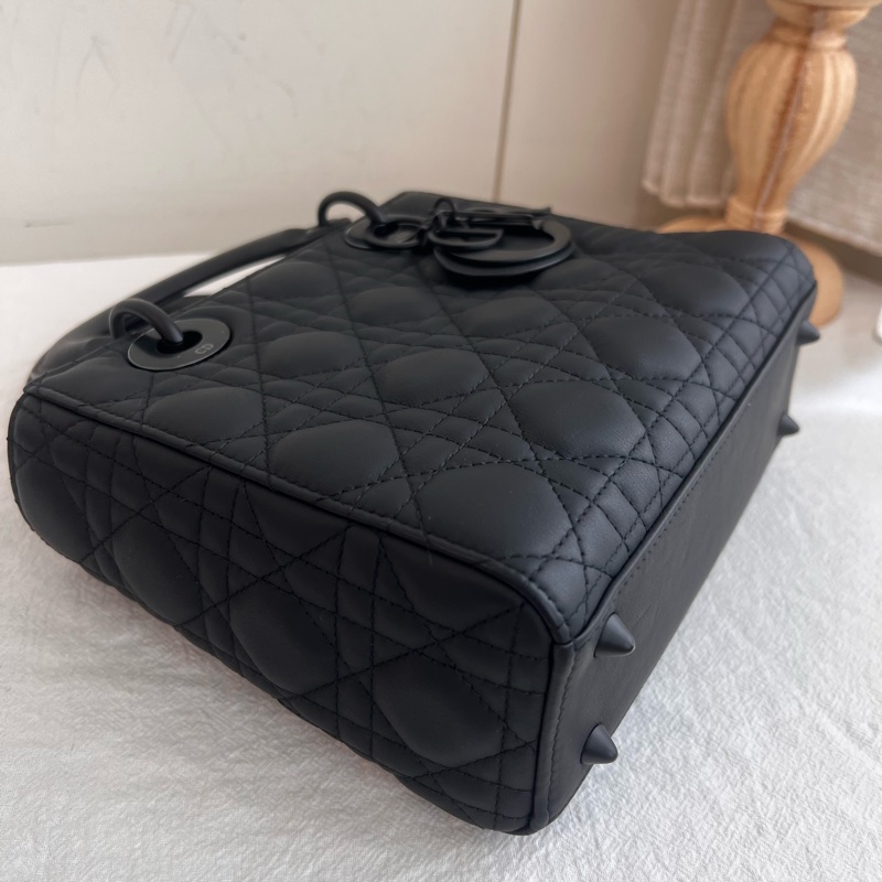 ෆ Dior 四格黛妃 黑色🈶保卡-8