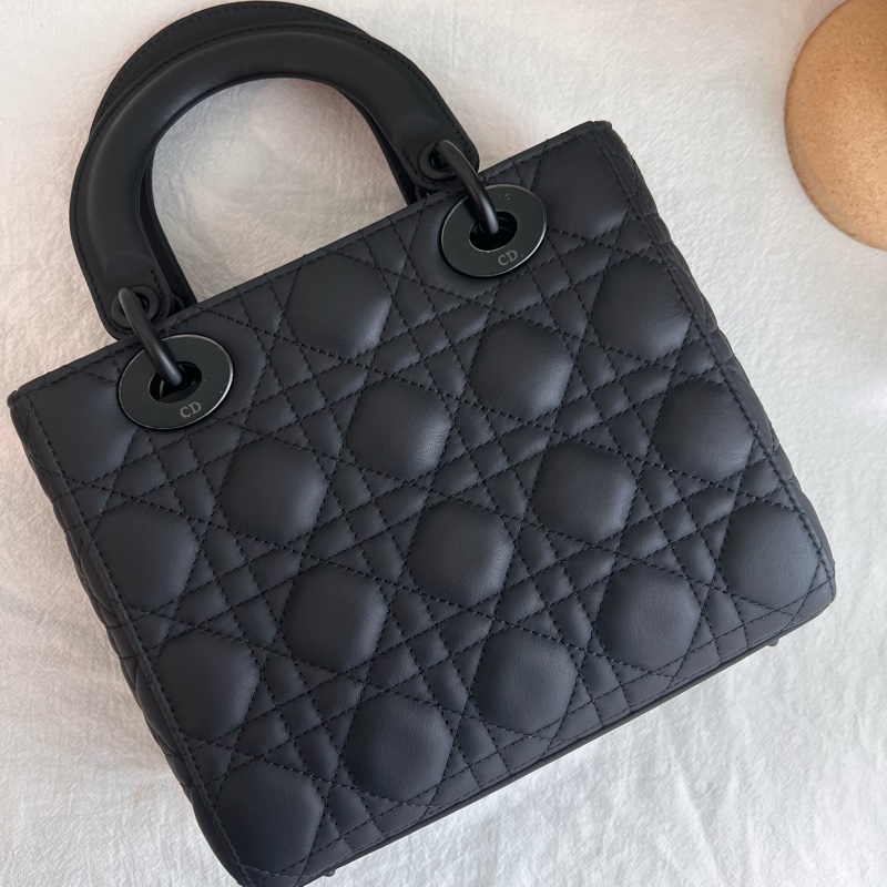 ෆ Dior 四格黛妃 黑色🈶保卡-11