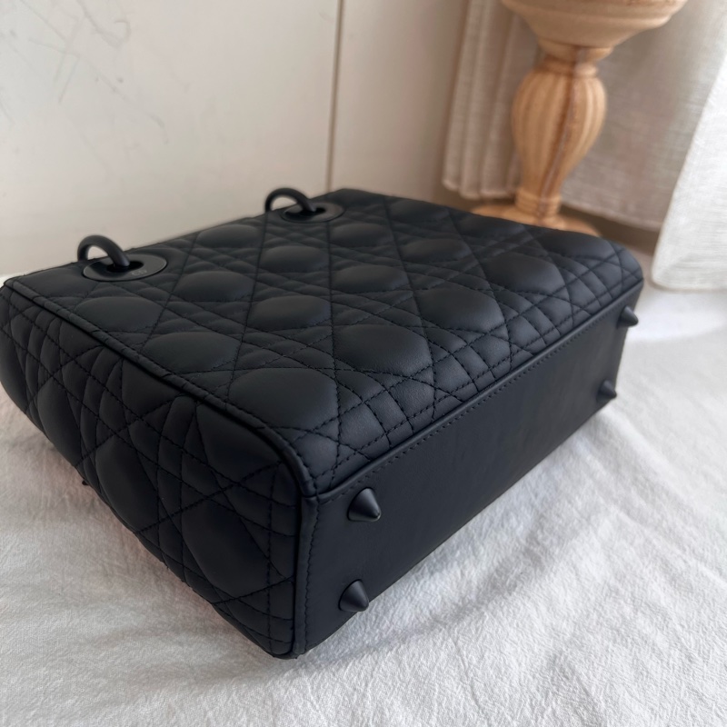 ෆ Dior 四格黛妃 黑色🈶保卡-12