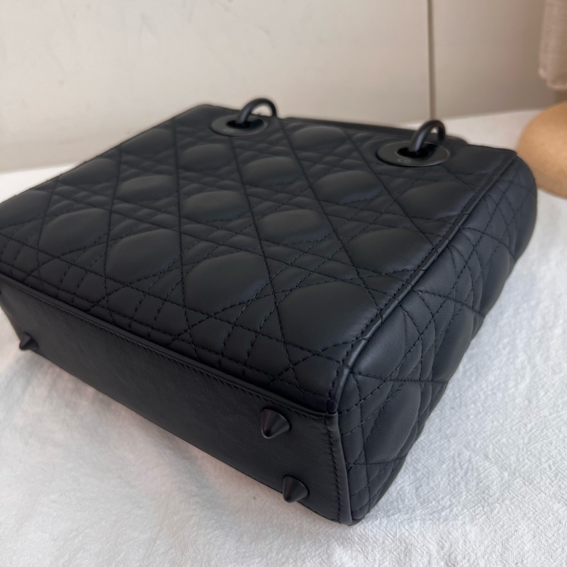 ෆ Dior 四格黛妃 黑色🈶保卡-13