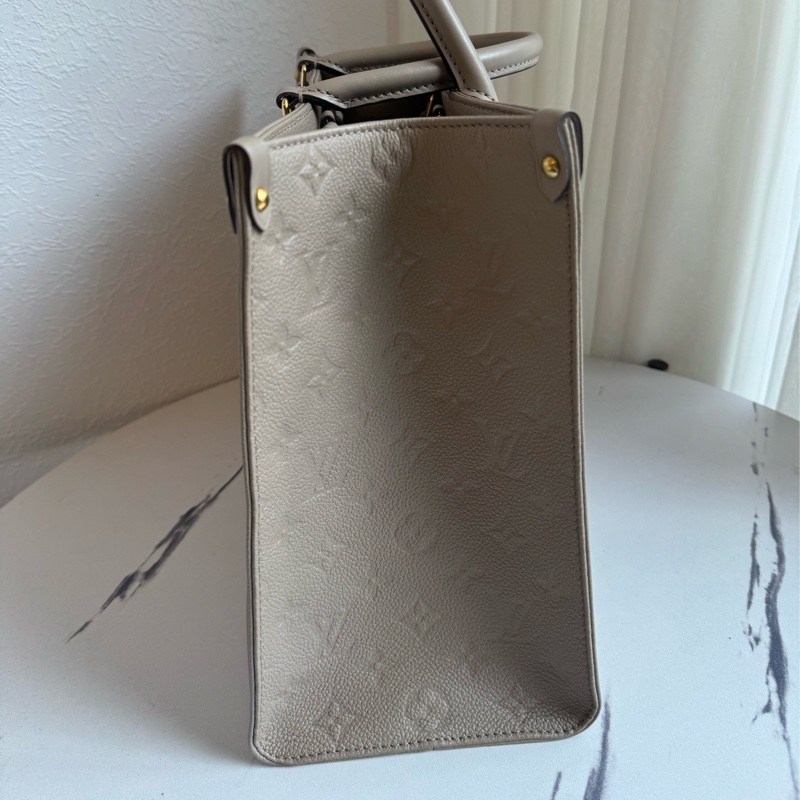 LV M45607斑鳩灰壓紋On The Go MM-2