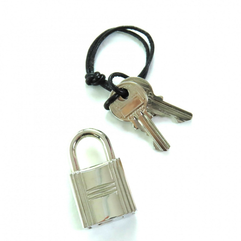 愛馬仕 Herline MM 帆布手提包,銀色五金配件,H 標誌,Sellier 紐扣,灰色,法國製造,女士款。-12