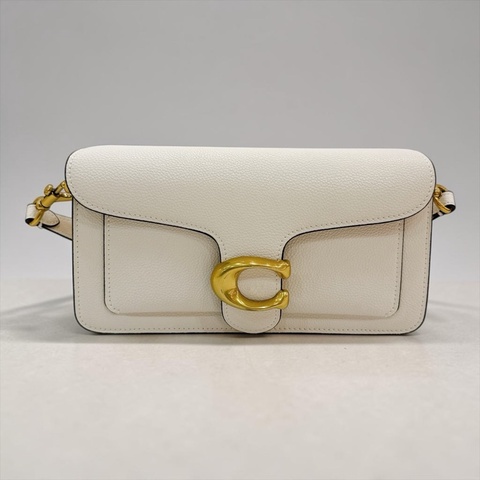 莉亞精品♡ Coach 米白肩背包/斜背包 二手