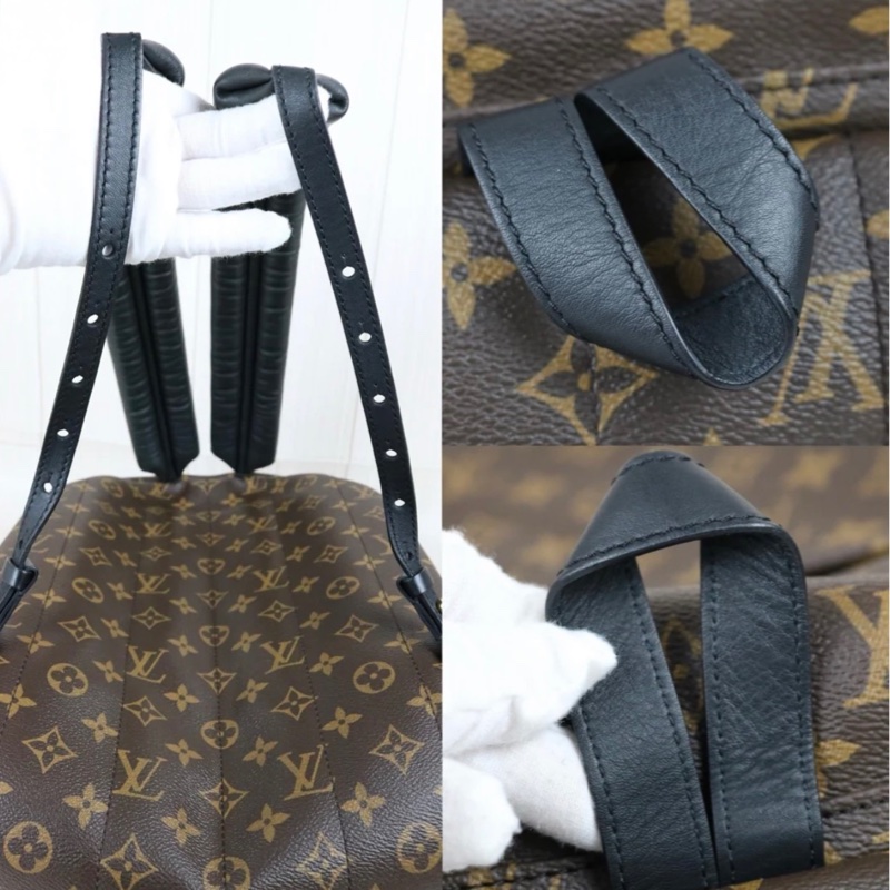 「JL精品代購」98新 LV 老花後背包 中號-13