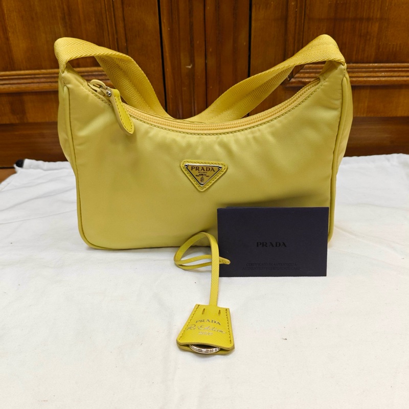 Prada/普拉達 hobo腋下包-0