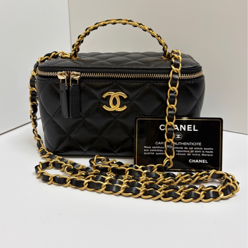 CHANEL/香奈兒 手柄化妝盒-0