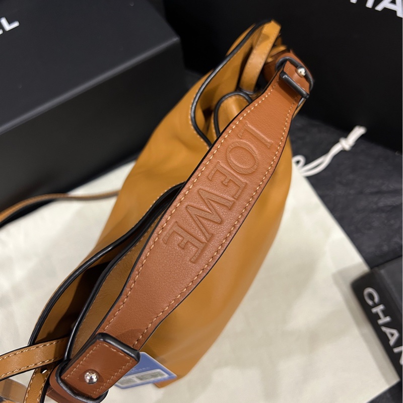 羅意威/Loewe 福袋mini焦糖色棕色flamenco clutch mini-2