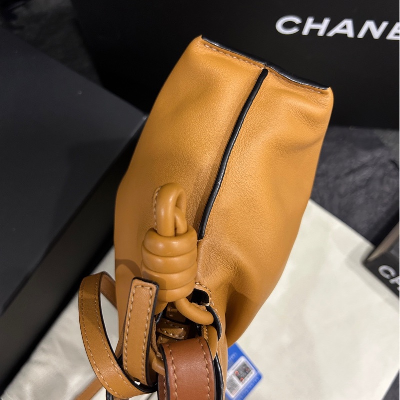 羅意威/Loewe 福袋mini焦糖色棕色flamenco clutch mini-6