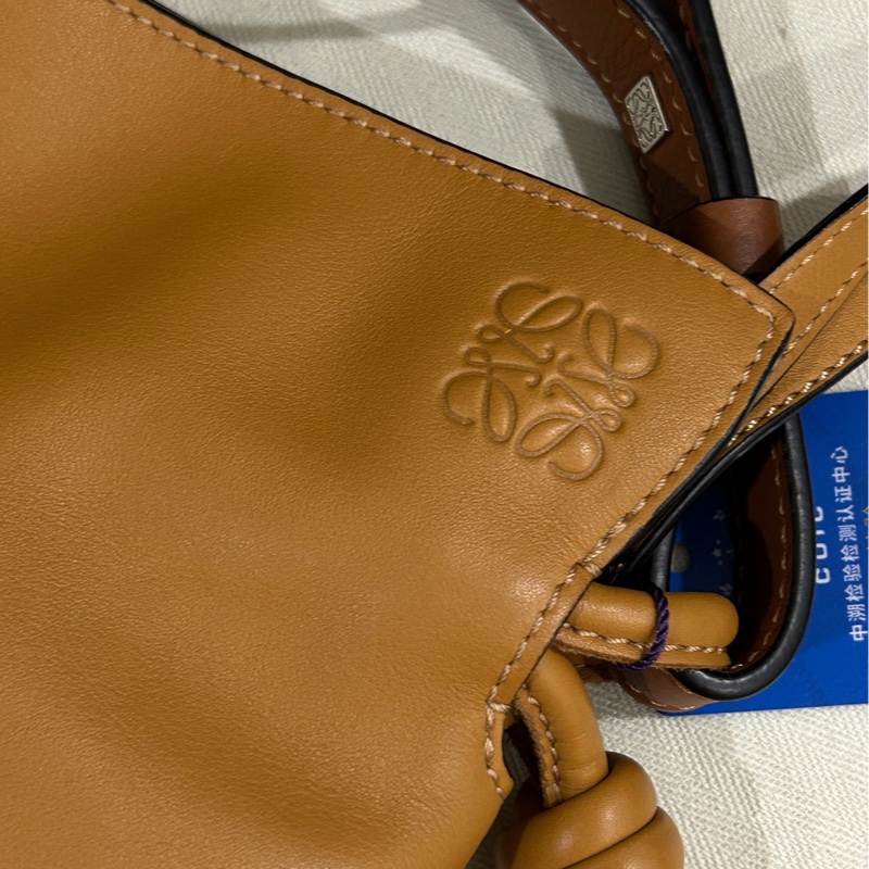 羅意威/Loewe 福袋mini焦糖色棕色flamenco clutch mini-8