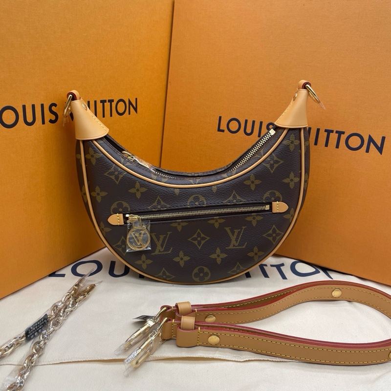 LV路易威登 豌豆包 月亮包-3