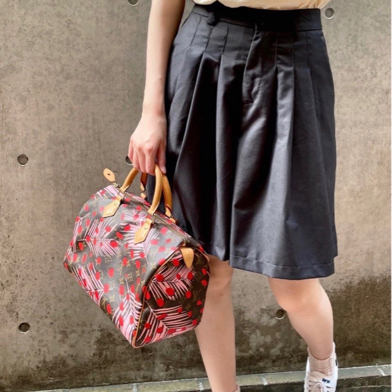 「JL精品代購」 9新LV 限量 熱帶雨林 speedy 30-1