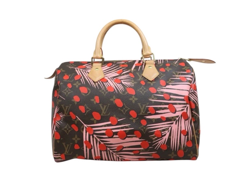 「JL精品代購」 9新LV 限量 熱帶雨林 speedy 30-2