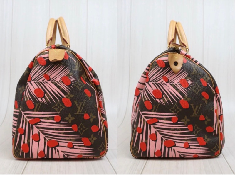 「JL精品代購」 9新LV 限量 熱帶雨林 speedy 30-4