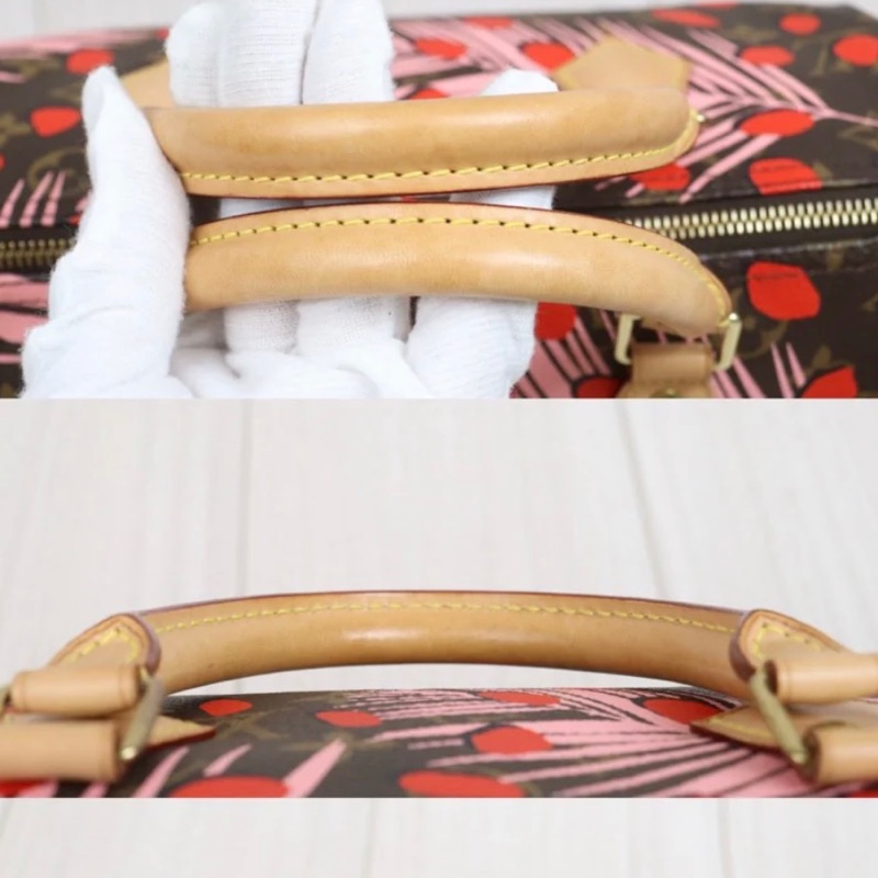 「JL精品代購」 9新LV 限量 熱帶雨林 speedy 30-6