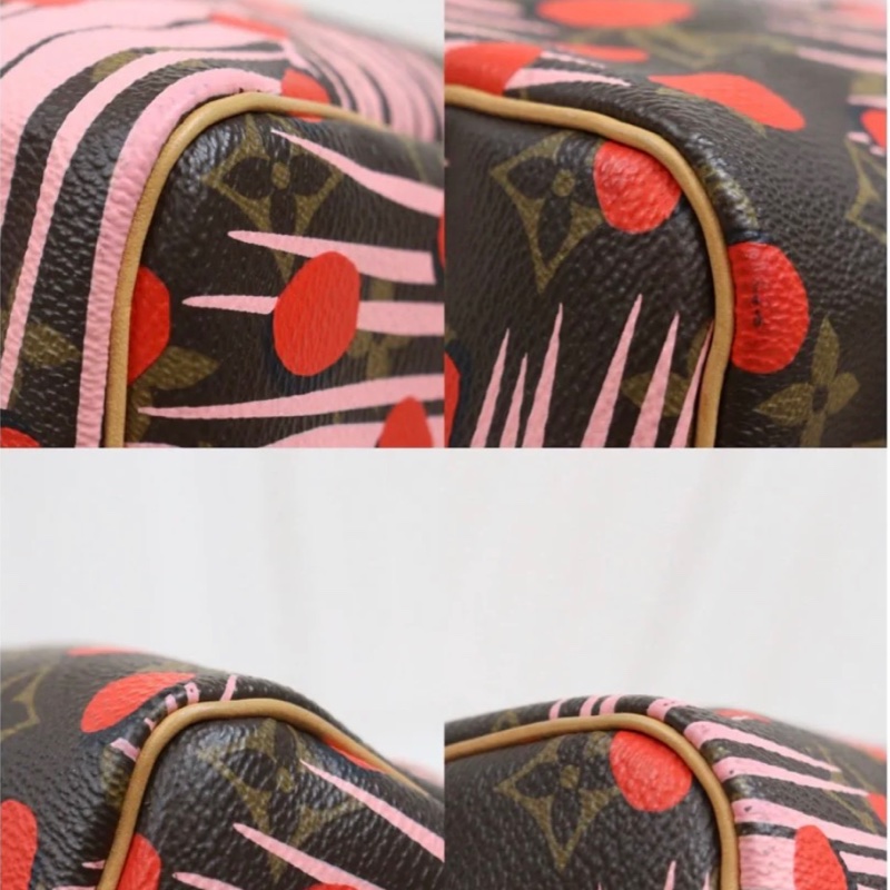 「JL精品代購」 9新LV 限量 熱帶雨林 speedy 30-7