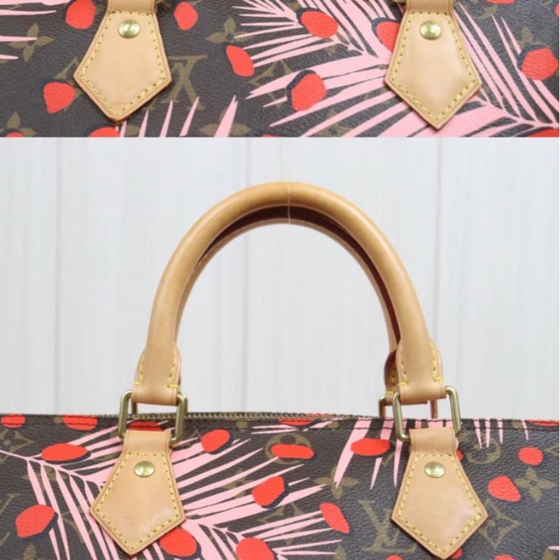 「JL精品代購」 9新LV 限量 熱帶雨林 speedy 30-9