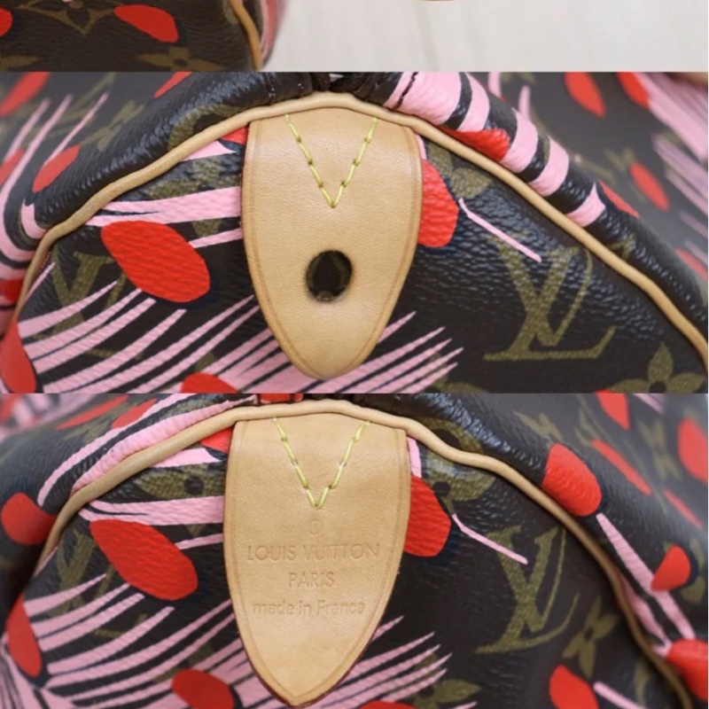 「JL精品代購」 9新LV 限量 熱帶雨林 speedy 30-11