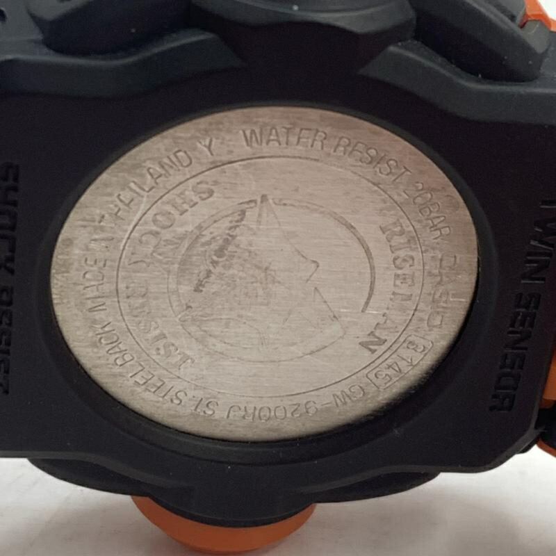 卡西歐 G-SHOCK GW-9200RJ-4JF 太陽能救援橘色手錶-4