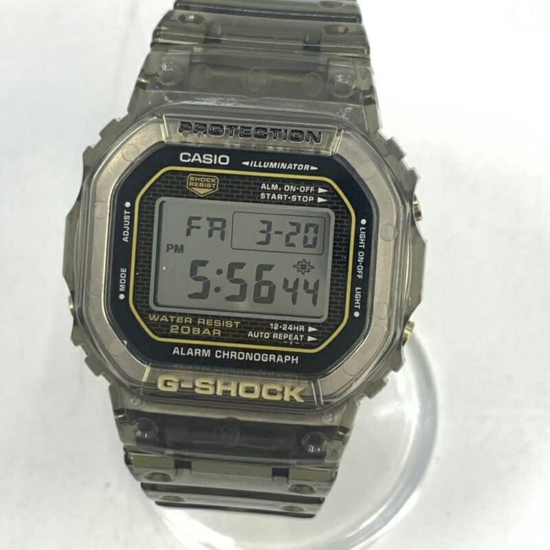 卡西歐 G-SHOCK DW-5025D-8JF 手錶,25 週年紀念款,透明-0