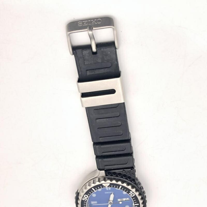 精工 Prospex 潛水錶喬治亞羅設計限量版（2000 枚）7C43-7A00 藍色錶盤腕錶-5