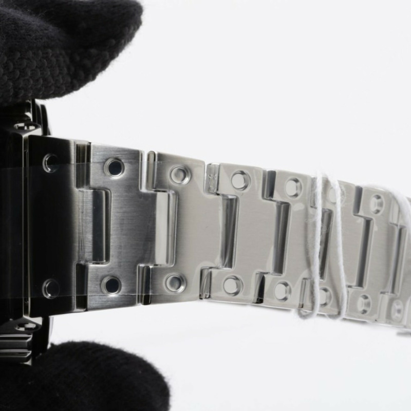 卡西歐 G-SHOCK 全金屬 2100 系列 GM-B2100PC-1AJF 黑色銀色不鏽鋼男士手錶-6