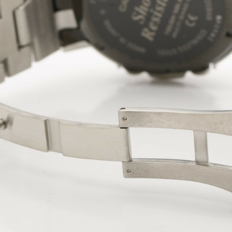 卡西歐 G-SHOCK 全金屬 AW-500 系列 AWM-500D-1A8JF 灰色銀色不銹鋼男士手錶-5