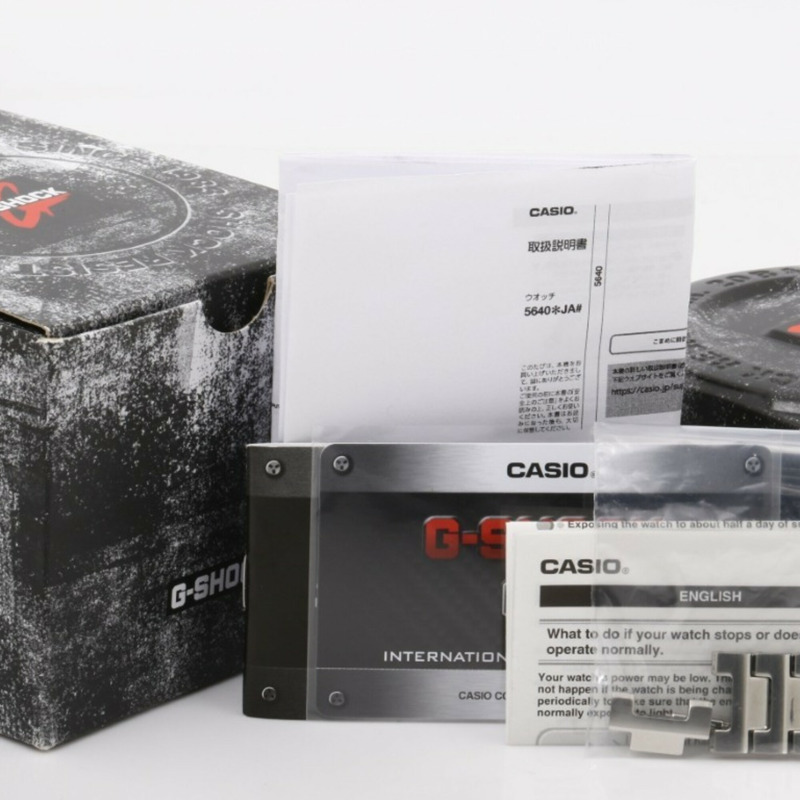 卡西歐 G-SHOCK 全金屬 AW-500 系列 AWM-500D-1A8JF 灰色銀色不銹鋼男士手錶-7