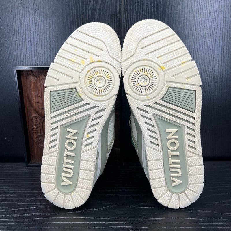 Louis Vuitton路易威登 trainer 淺綠 抹茶色 41 碼-6