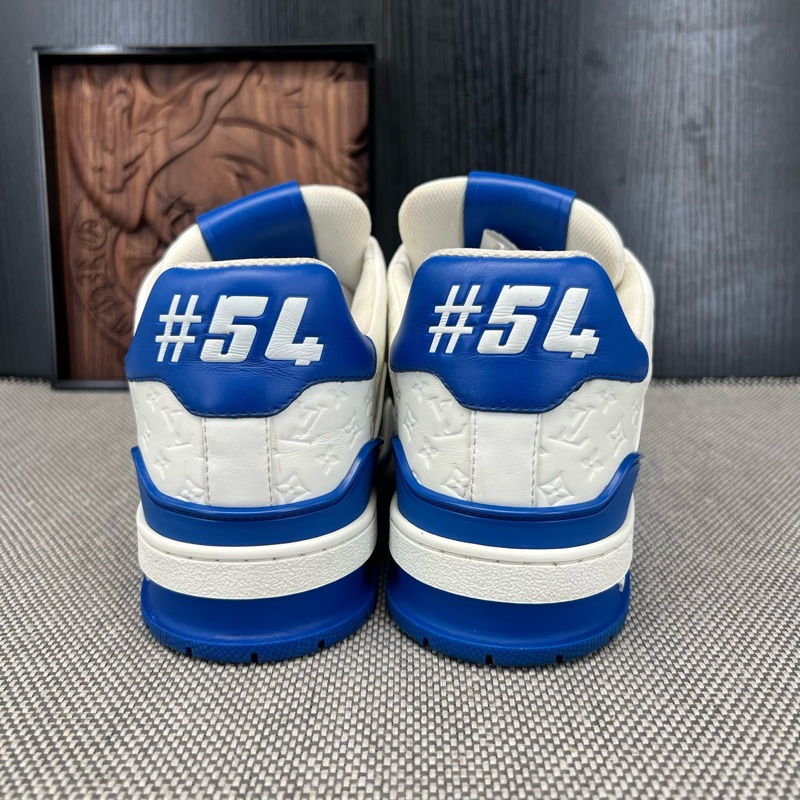 Louis Vuitton路易威登 trainer 白藍浮雕 41.5 碼-2