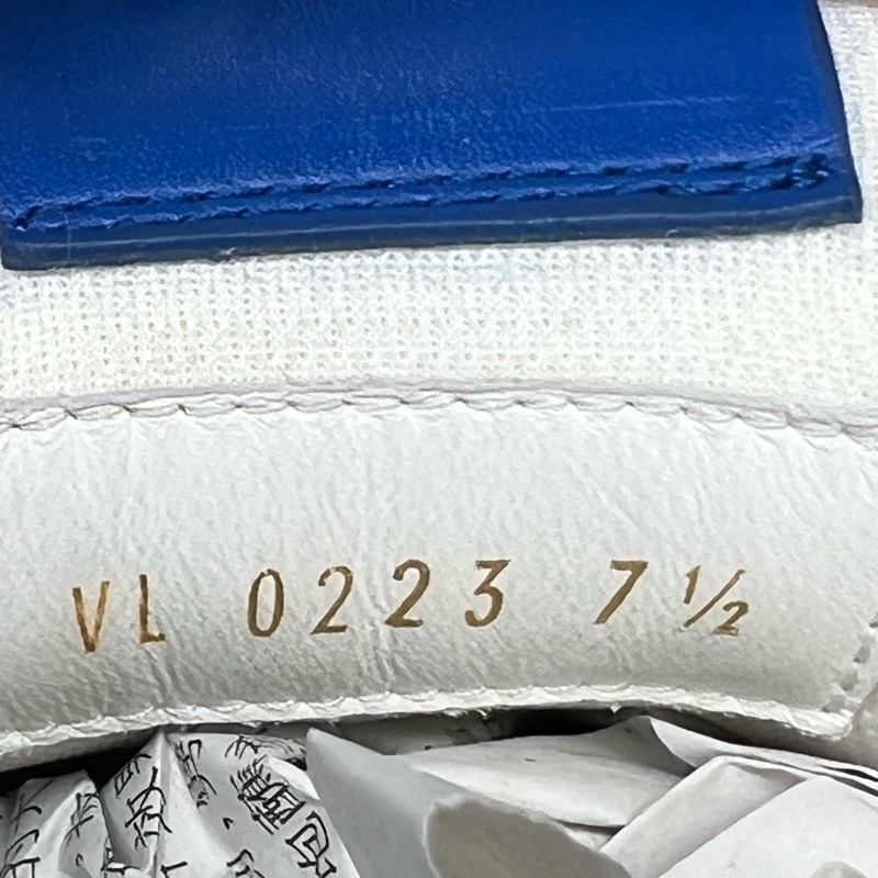 Louis Vuitton路易威登 trainer 白藍浮雕 41.5 碼-7