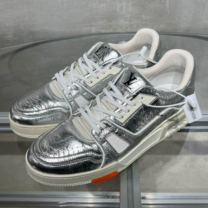 Louis Vuitton路易威登 Trainer 錫紙銀  42碼-0