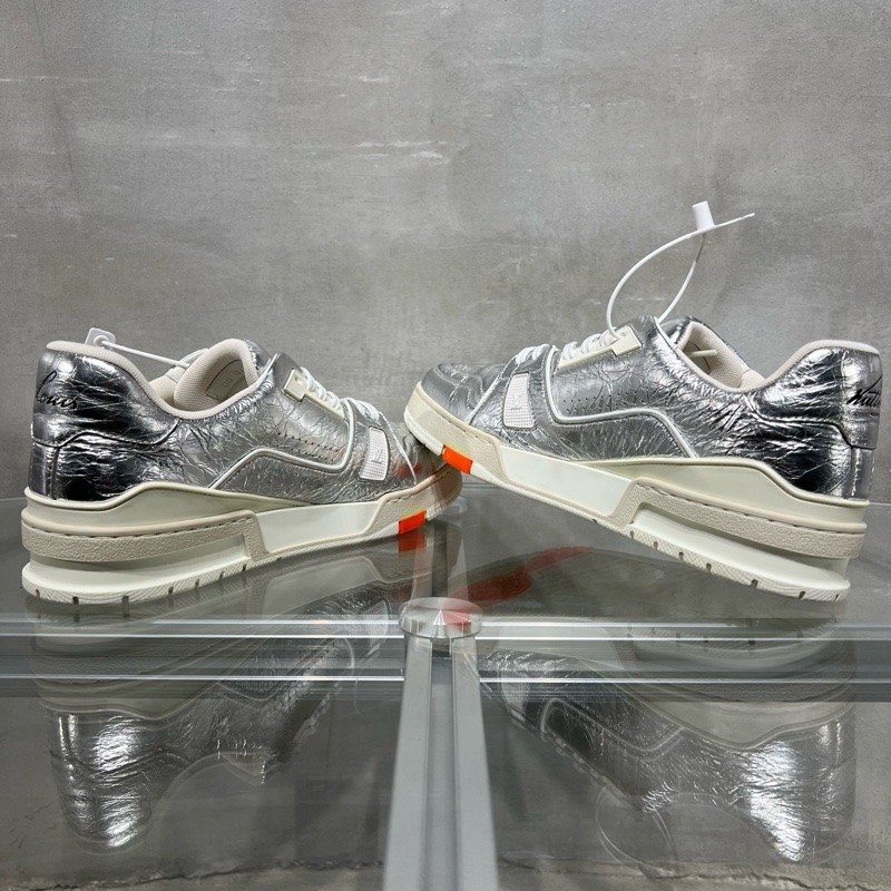 Louis Vuitton路易威登 Trainer 錫紙銀  42碼-3