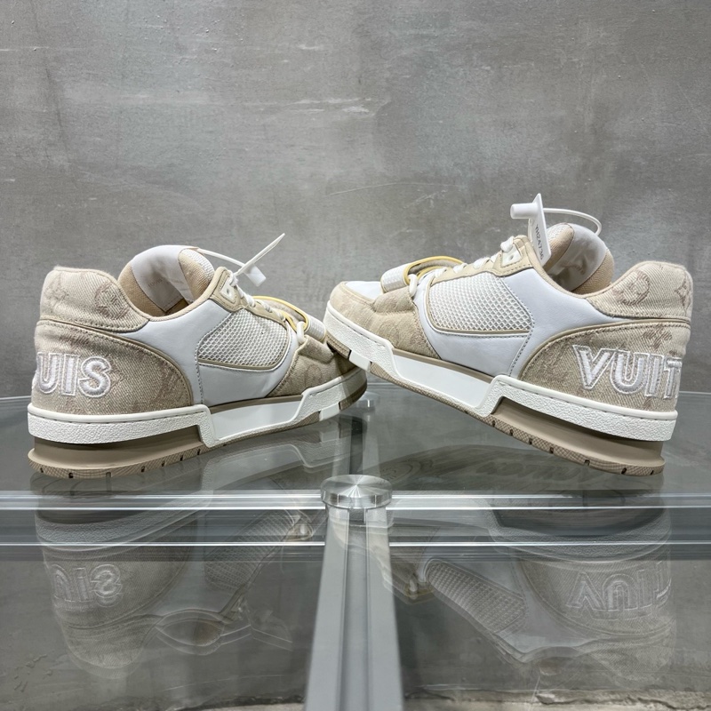 Louis Vuitton路易威登 Trainer 卡其魔術貼  39.5碼-3